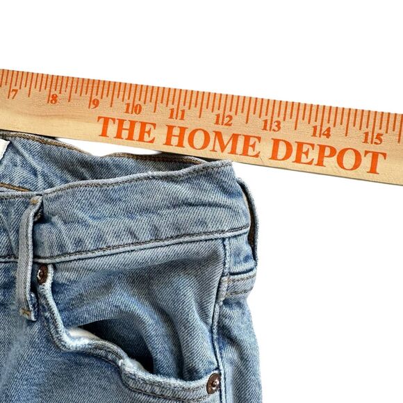 Agolde Jeans Size 25 Nico High Rise Slim Fit Button Fly Skinny Light Wash Blue - Picture 6 of 10